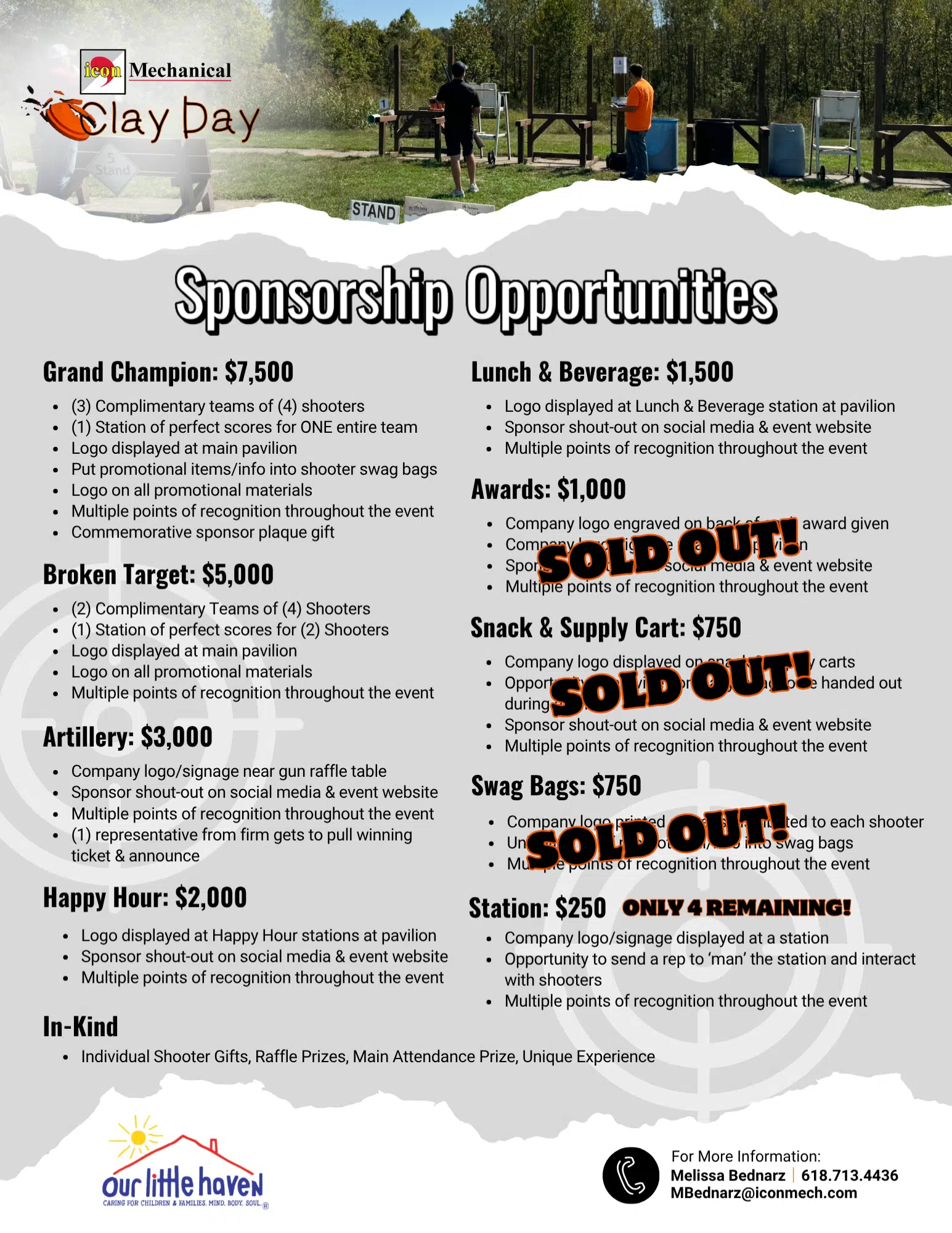Sponsor Update
